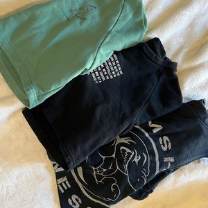 Gymshark lot of 3 tops